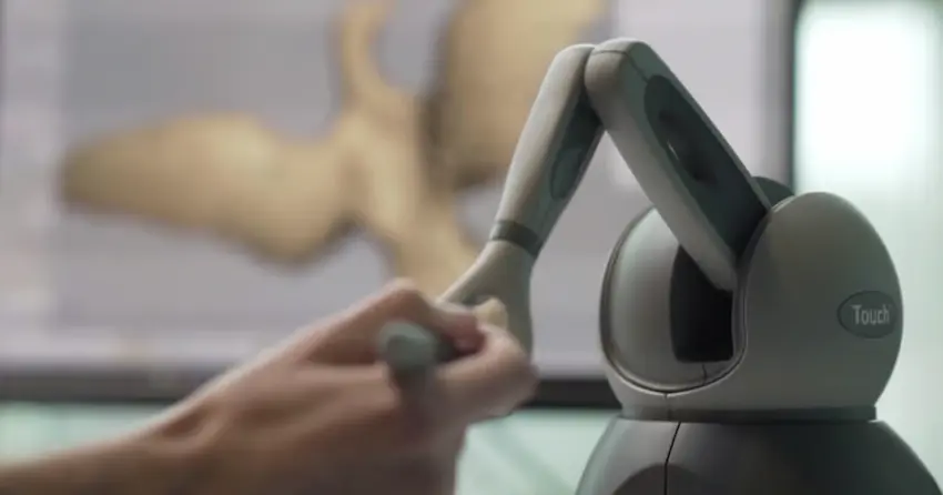 Haptics device Touch Haptics device Touch
